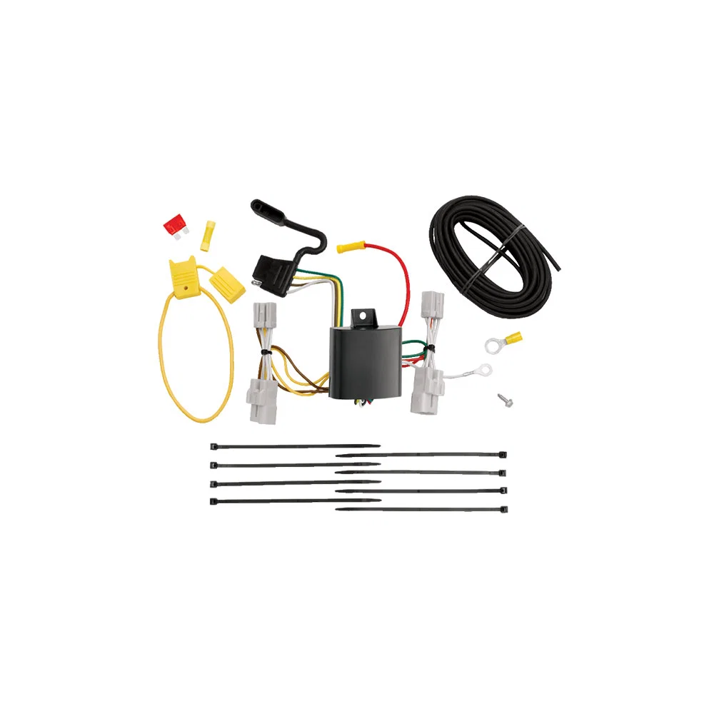 118412 – TEKONSHA Trailer Wiring Connector, 4-Way Flat Replacement For OEM Wiring Harness